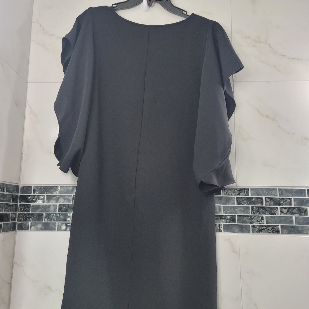 Trina Turk Hiroshi Flutter| Ruffle Sleeve Dress - Picture 5 of 8